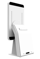 Sistema POS Táctil de Escritorio de 15.6 Pulgadas, Máquina de Autoservicio, Punto de Venta, Kiosco de Pago con Impresora de 80 mm o 58 mm y Escáner