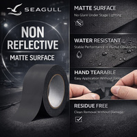 Ruban adhésif en tissu mat de qualité professionnelle pour la production cinématographique, la mise en scène théâtrale, la fixation des câbles et la protection des surfaces