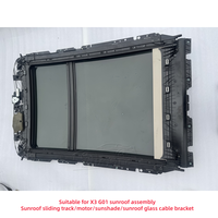 Ensemble de remplacement OEM pour toit ouvrant BMW X3 G01 : rail coulissant, moteur, pare-soleil, vitre, support de câble, ensemble de toit ouvrant pare-brise