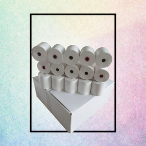 ม้วนกระดาษความร้อนสำหรับเครื่องบันทึกเงินสด ขนาด 57 x 38 มม. 80 x 80 มม. 2 1/4 x 50 มม. 3 1/8 x 230 มม. ม้วนใหญ่ กระดาษใบเสร็จ POS - Product Image 3