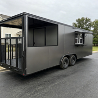 Remorque alimentaire entièrement équipée à vendre, camion-restaurant mobile pour BBQ, remorque de restauration rapide, idéale pour les vendeurs de rue et les festivals