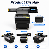 Impresora de Inyección de Tinta UV SENA 6090 para Vidrio HD, Madera, Acrílico, Cajas, PVC, Botellas de Vino, Azulejos, con Cabezales XP600/TX800/I3200/G5I