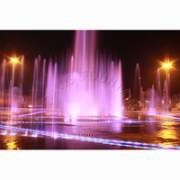Nouvelle Fontaine de Sol à Effet Sec Davis 2025 en Acier Inoxydable 304 avec Lumières LED Multicolores, Taille Personnalisable, Vente en Gros Usine