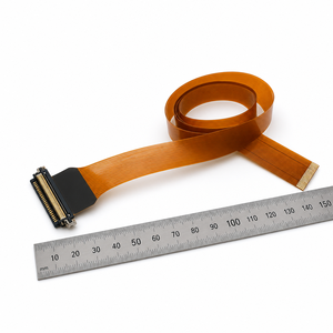 สายเคเบิล FPC LVDS แบบแบนยืดหยุ่น ความยาว 30 ซม. 50 ซม. ความยาวตามสั่ง 20-40 พิน สายเชื่อมต่อจอแสดงผล - Product Image 1