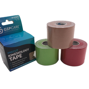 5Cm * 5M Phản Quang Kinesiology Băng Không Thấm Nước Đàn Hồi Cotton Cơ Thể Băng OEM Thoáng Khí Thể Thao K Băng Số Lượng Lớn Cuộn Mẫu Hỗ Trợ - Product Image 5