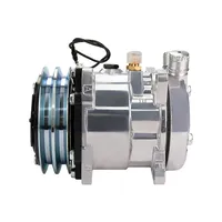 Compresseur Sanden 505 SD505 5H09 universel, courroie trapézoïdale A2, 12V, poulie 125mm, pour tracteur, excavatrice, camion lourd, pick-up, neuf