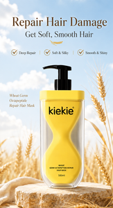 <span class=keywords><strong>Masque</strong></span> capillaire après traitement chimique, octapeptide, protéine de germe de blé, <span class=keywords><strong>masque</strong></span> réparateur pour cheveux abîmés par la permanente, la coloration, 500 ml - Product Image 5