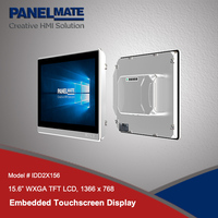 Ethercat 15.6 pouces écran tactile Lcd moniteur Full HD Lcd affichage industriel capacitif tactile moniteur industriel écran tactile