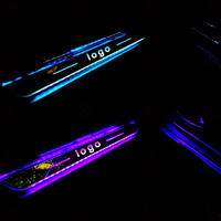 Feu de seuil de porte de voiture LED Bienvenue Pédale lumineuse Barre de seuil sans fil pour infiniti Q30 Q50 Q60 Q70 Q50S Q50L QX50 QX70 QX60
