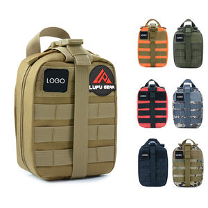 Kit de rescate de emergencia montado en el vehículo de 2,7 l, bolsa de pierna multifuncional de camuflaje Molle, bolsa táctica para exteriores, bolsa médica - Product Image 1