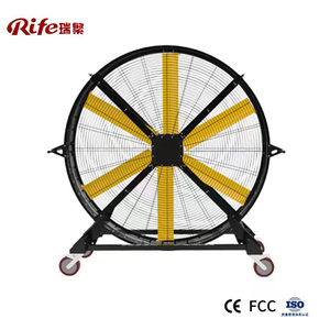 Ventilador Industrial Móvil para Almacenes y Talleres RIFE, con Larga Vida Útil y Certificado CE, Ventilador Portátil - Product Image 1