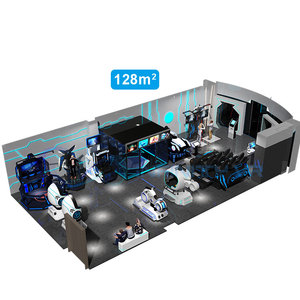 InfinityVR, Plataforma <span class=keywords><strong>de</strong></span> Juegos Multijugador Todo en Uno, Sala <span class=keywords><strong>de</strong></span> Cine 9D VR, <span class=keywords><strong>Escape</strong></span> Room, Equipo <span class=keywords><strong>de</strong></span> Realidad <span class=keywords><strong>Virtual</strong></span>, Entretenimiento Temático - Product Image 2
