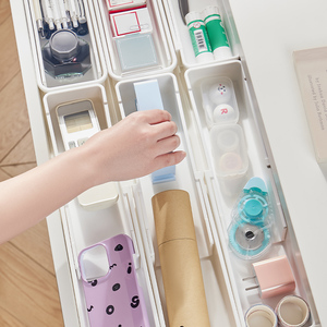Creative Drawer Organizer Foldable Plastic <strong>Storage</strong> <strong>Box</strong> for Clothes Bra Socks <strong>Tie</strong> - Product Image 6