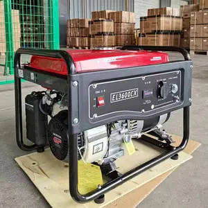 Precio barato de fábrica Generador de gasolina OHV Portátil 2.8KW Generador de gasolina de arranque manual de 4 tiempos