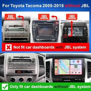 Actualización de 9 pulgadas Compatible con Toyota Tacoma 2005-2015 Bluetooth Navegación GPS <span class=keywords><strong>Netflix</strong></span> YouTube Control de voz y <span class=keywords><strong>pantalla</strong></span> HD QLED - Product Image 6