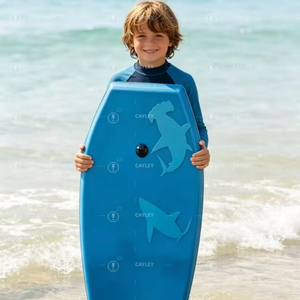 Bodyboard Resistente con Diseño de Tiburón para Deportes Acuáticos en la Playa - Product Image 2