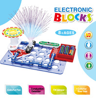 Kit de tiges pour enfants, jouet, bricolage, projet de construction, recherche électronique, Circuit imprimé, briques