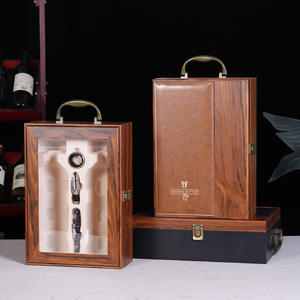 Coffret cadeau <span class=keywords><strong>de</strong></span> <span class=keywords><strong>vin</strong></span> <span class=keywords><strong>en</strong></span> cuir <span class=keywords><strong>en</strong></span> <span class=keywords><strong>bois</strong></span> <span class=keywords><strong>de</strong></span> luxe coffret capacité <span class=keywords><strong>de</strong></span> 2 <span class=keywords><strong>bouteilles</strong></span> mallette <span class=keywords><strong>de</strong></span> rangement vernie <span class=keywords><strong>en</strong></span> relief <span class=keywords><strong>pour</strong></span> emballage artisanal <span class=keywords><strong>de</strong></span> <span class=keywords><strong>vin</strong></span> <span class=keywords><strong>en</strong></span> verre - Product Image 1