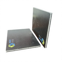 Plaque de découpe personnalisable de 8 mm en fibre de carbone nid d'abeille stratifiée pour drone, usinée CNC, haute précision, pour pédale de grande taille