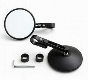 Nouveaux rétroviseurs latéraux universels E-mark pour <span class=keywords><strong>moto</strong></span>, en alliage d'aluminium, avec lentille HD anti-distorsion, remplacement pour scooter/<span class=keywords><strong>moto</strong></span> tout-terrain - Product Image 1