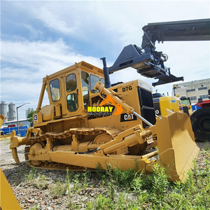 Bulldozer de cadenas Caterpillar D7G usado para el transporte rápido de inventario de proyectos de movimiento de tierras - Product Image 1