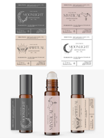 Étiquette autocollante transparente imperméable de haute qualité imprimée sur mesure pour flacons et pots de parfum