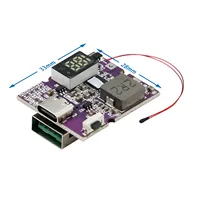 Carte de circuit imprimé de module d'alimentation mobile à charge rapide bidirectionnelle de 22.5W avec support USB numérique/léger de type C. PD/QC3.0