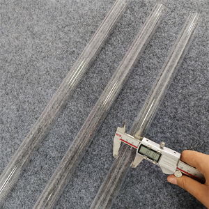 औद्योगिक अनुप्रयोगों के लिए 1150C तक उच्च तापमान प्रतिरोध के साथ उच्च प्रकाश संचरण स्पष्ट क्वार्ट्ज ग्लास ट्यूब - Product Image 6