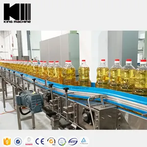 Automatic Low Price Olive Palm Sunflower Beverage Liquid Wine Juice Vegetable Edible Cooking Oil Filling Machines