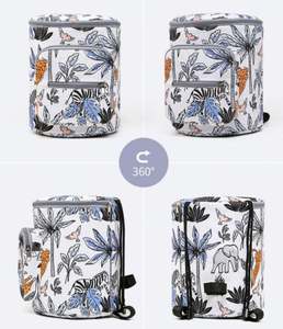 Universal Outdoor <b>Baby</b> <b>Storage</b> Bag Cylinder Stroller Organizer Hanging Bag - Product Image 5