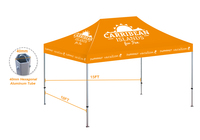 Tentes hexagonales portables en aluminium personnalisées 10x10 10x15 pour événements, mariages en plein air, fêtes, expositions, salons professionnels