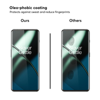 Lunettes de protection d'écran pour Oneplus 11, verre de protection d'écran pour Oneplus 10 Pro