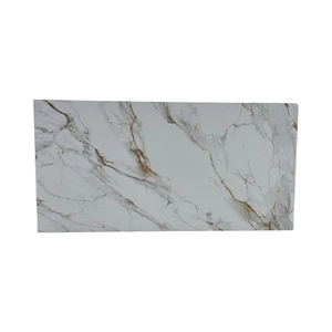 Kích thước lớn Trang trí nội thất sàn gạch thiêu kết đá slab 1600*3200 đá cẩm thạch kết cấu thiêu kết đá - Product Image 1