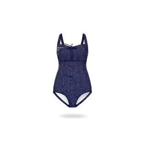 Costume da bagno intero taglie forti con controllo pancia, modello conservativo, monokini BZ77068 - Product Image 2