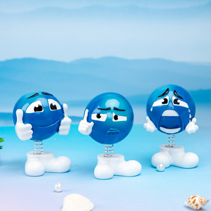 ชุดฟิกเกอร์ Yu Mo Craft Little Blue Dou แบบกล่องสุ่ม 6 ชิ้น ของเล่นตั้งโต๊ะแบบสปริงแอคชั่น ของขวัญสำหรับเด็กอายุ 8-13 ปี - Product Image 2