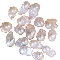 Perles d'eau douce naturelles de qualité AAA, baroques, en forme de queue de poisson, blanches, lueur violette, perles en vrac pour la fabrication de bijoux