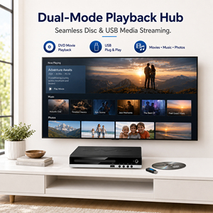 Reproductor de <span class=keywords><strong>CD</strong></span>/HD Mini 1080P al por Mayor de Fábrica con Puerto de Micrófono <span class=keywords><strong>USB</strong></span> para Televisores y Proyectores, Compatible con OEM/ODM - Product Image 5