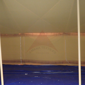 Tente de stockage robuste de 8x12 mètres avec 4 portes, 6 fenêtres et tissu imperméable triple couche de 650 GSM - Product Image 5