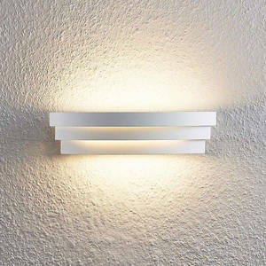 Applique LED da Parete 20W 4000K 30cm in Bianco Laccato, Ideale per Illuminazione Moderna e Decorativa in Interni. - Product Image 3