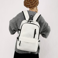 Nueva Mochila Simple para el Uso Diario, de Gran Capacidad, Portátil, Fácil de Guardar, para Estudiantes, para la Escuela, para Computadora