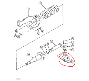 วาล์วตรวจสอบหัวนมแบบดั้งเดิมตัวปรับแรงตึงแบบสปริง KHA0026ตัวปรับความตึงติดตามตัวปรับ SH120 SH200 SH330 SH210 - Product Image 2