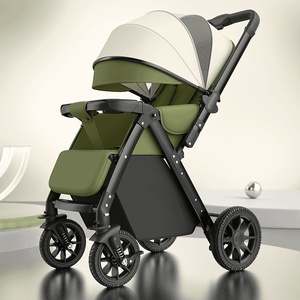 Cochecito Ligero Plegable 4 en 1 de Aluminio y Tela Oxford Transpirable para Niños de 0 a 36 Meses, Capacidad de Carga de 20 kg - Product Image 2