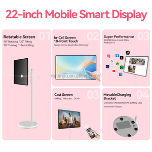 טאבלט נייד חכם Rovesky בגודל 22 אינץ' עם סוללה, אנדרואיד 8+128 ג'יגה, מסך מגע מסתובב, מושלם לחברות - Product Image 4