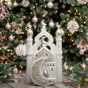 Productos <span class=keywords><strong>de</strong></span> Ramadán, Decoraciones <span class=keywords><strong>de</strong></span> Eid Mubarak, Adornos <span class=keywords><strong>de</strong></span> Plástico Hechos a Mano con Forma <span class=keywords><strong>de</strong></span> Mezquita, <span class=keywords><strong>Castillo</strong></span> y Estrellas, Decoración <span class=keywords><strong>de</strong></span> Escritorio, Suministros para Interiores - Product Image 3