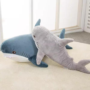 Tiburón gigante de peluche Fabricante de animales marinos Ventas directas Tiburón grande Juguetes de animales de peluche Almohada de tiburón lindo Regalos para niños - Product Image 4