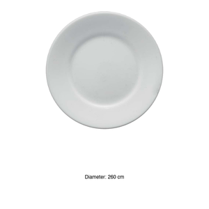 Plato Plano Tivoli Saturnia 26 cm - Product Image 3