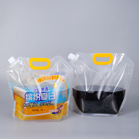 Pochette de bec d'emballage de jus de Fruit liquide, Portable et personnalisé
