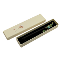 Boîte cadeau rigide de luxe rouge personnalisée avec logo, pelliculage mat et gaufrage pour l'électronique grand public et les outils/pinces à cheveux – Vente en gros