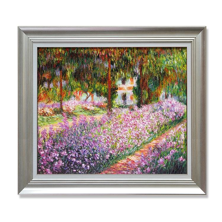 Irises In Monets Garden
