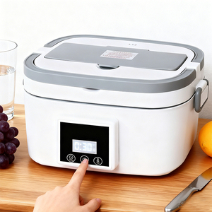 Lonchera Eléctrica Recargable con Calefacción, Calentador de Alimentos de 1.5L, Lonchera Eléctrica USB Inalámbrica para Adultos con Calentamiento Programable Inteligente - Product Image 2